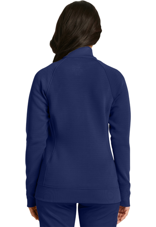 HH300F Chaqueta médica Healing Hands Karma STRETCH con cremallera y 5 bolsillos para mujer de edición limitada - Imagen 2