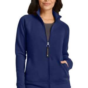 HH300F Chaqueta médica Healing Hands Karma STRETCH con cremallera y 5 bolsillos para mujer de edición limitada